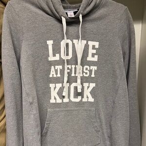 Motherhood Maternity Hoodie Dark Grey